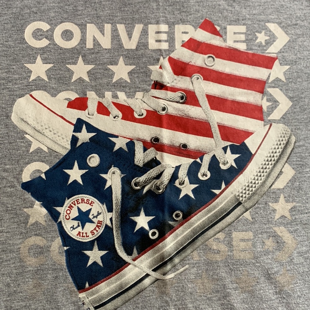 Boys Converse Tee Shirt, Size Small - Picture 2 of 5